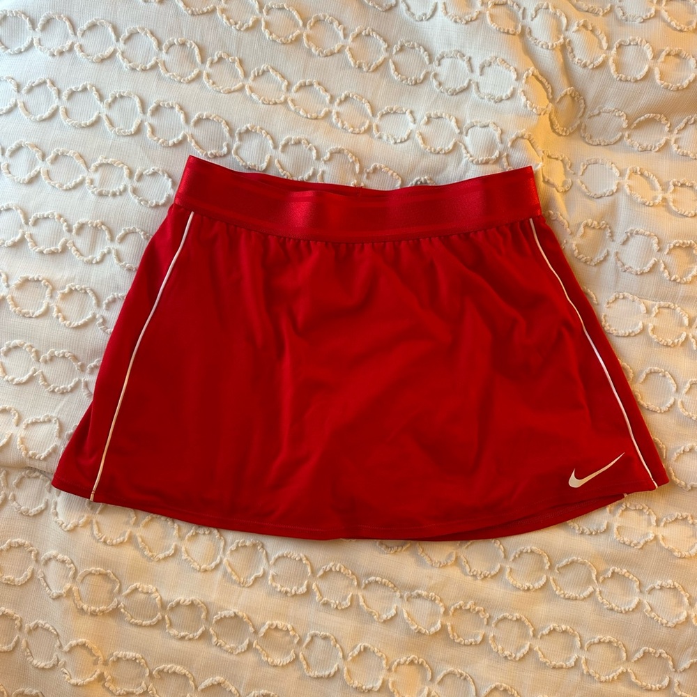 Nike Red Tennis Skirt